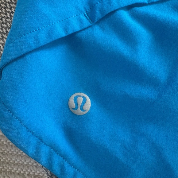 Lululemon Athletica Vibrant Blue Athletic Shorts - Picture 4 of 4